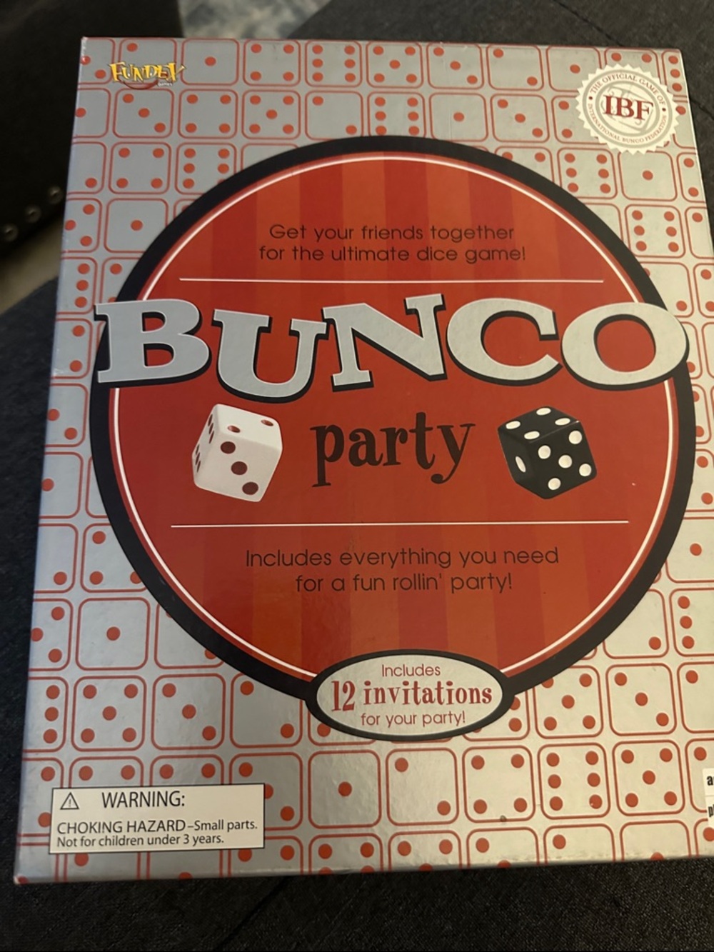 Bunco Party Dice Game